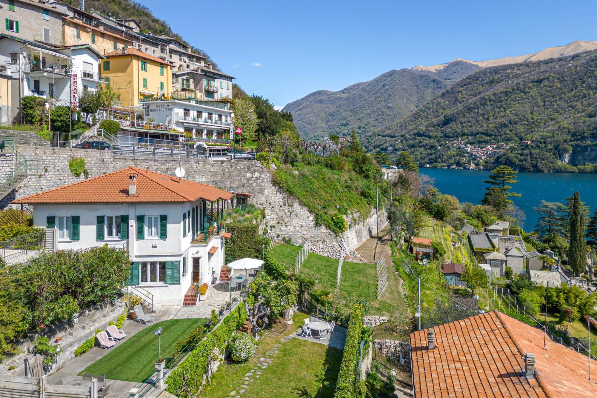 Casa Bambu - Splendida Vista Lago E Posto Auto Laglio Zewnętrze zdjęcie