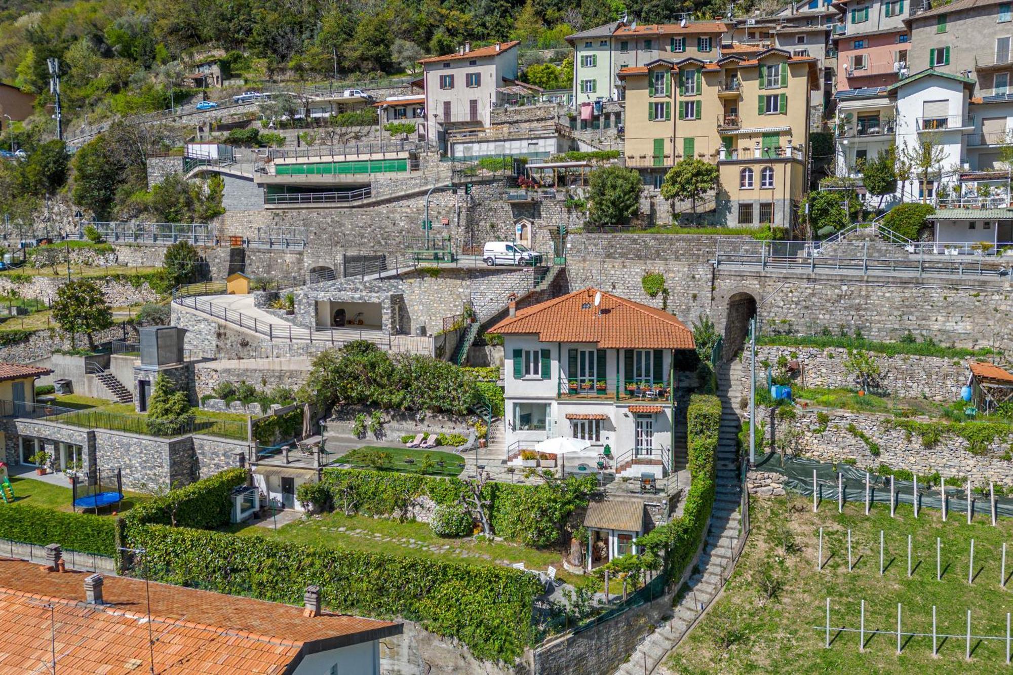 Casa Bambu - Splendida Vista Lago E Posto Auto Laglio Zewnętrze zdjęcie