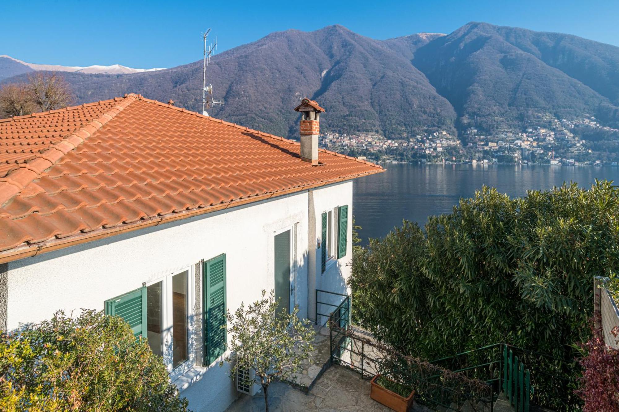 Casa Bambu - Splendida Vista Lago E Posto Auto Laglio Zewnętrze zdjęcie