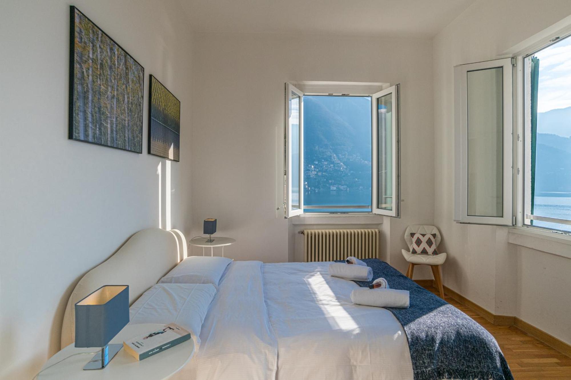 Casa Bambu - Splendida Vista Lago E Posto Auto Laglio Zewnętrze zdjęcie