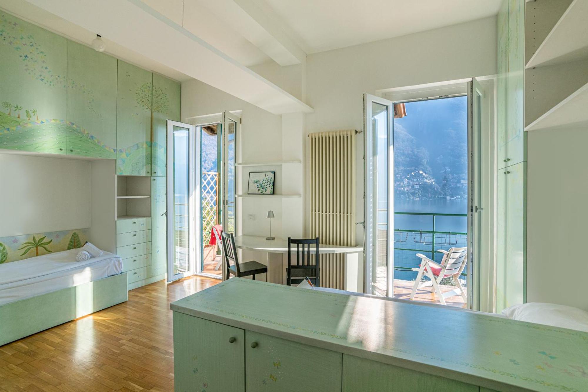 Casa Bambu - Splendida Vista Lago E Posto Auto Laglio Zewnętrze zdjęcie